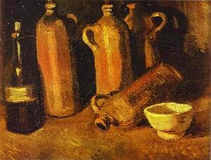 Art Print - Still Life With Four Jugs