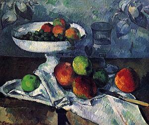 Paul Cézanne Art Print - Still Life With Fruit Bowl