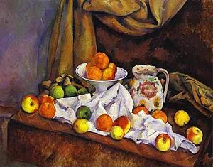 Still Life With Fruit, Pitcher And Fruit-Vase - Art Print Art Print - Still Life With Fruit, Pitcher And Fruit-Vase