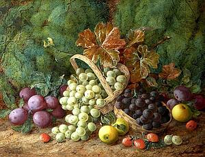 Still Life With Fruit Art Print - Still Life With Fruit