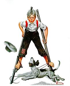 Concentration Art Print - Stilts