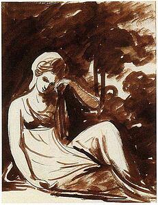 Art Print - Study For 'mrs John Birch'