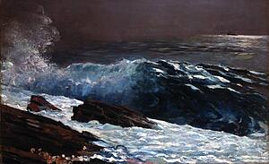 Winslow Homer Art Print - Sunlight On The Coast