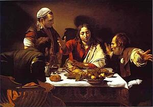 Supper At Emmaus - Art Print Art Print - Supper At Emmaus