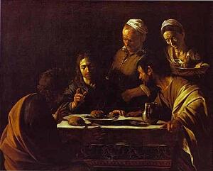 Supper At Emmaus - Art Print Art Print - Supper At Emmaus