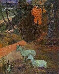 Art Print - Tarari Maruru (Landscape With Two Goats)