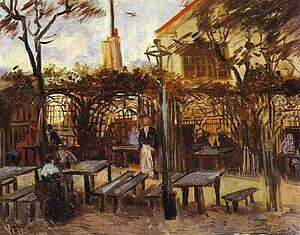 Art Print - Terrace Of The Cafè "la Guinguuette"