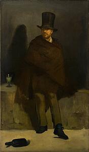 Drinks Art Print - The Absinthe Drinker