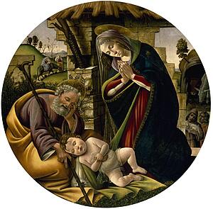 Christ Art Print - The Adoration Of The Christ Child