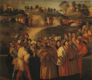 The Adoration Of The Magi. Detail - Art Print Art Print - The Adoration Of The Magi. Detail