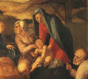 The Adoration Of The Magi. Detail - Art Print Art Print - The Adoration Of The Magi. Detail