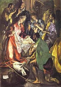 The Adoration Of The Shepherds. Detail - Art Print Art Print - The Adoration Of The Shepherds. Detail