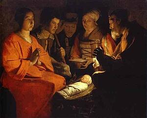 The Adoration Of The Shepherds - Art Print Art Print - The Adoration Of The Shepherds