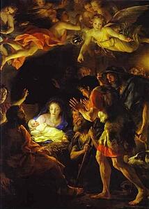 The Adoration Of The Shepherds - Art Print Art Print - The Adoration Of The Shepherds