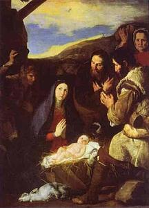 The Adoration Of The Shepherds - Art Print Art Print - The Adoration Of The Shepherds