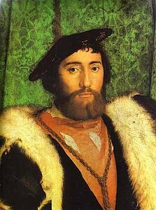 Art Print - The Ambassadors. Detail