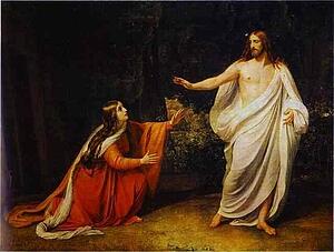 Art Print - The Appearance Of Christ To Mary Magdalene