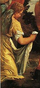 The Baptism Of Christ. Detail - Art Print Art Print - The Baptism Of Christ. Detail