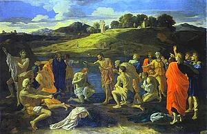 The Baptism Of Christ - Art Print Art Print - The Baptism Of Christ