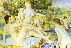 The Bathers - Art Print Art Print - The Bathers
