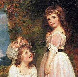 Art Print - The Beckford Children. Detail