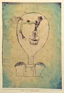 Paul Klee Art Print - The Beginnings Of A Smile
