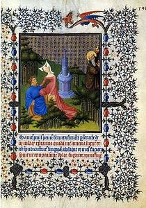 The Belles Heures Of Jean De France, Duke De Berry. Story Of A Saint - Art Print Art Print - The Belles Heures Of Jean De France, Duke De Berry. Story Of A Saint