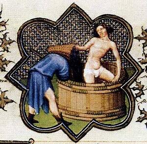 The Belles Heures Of Jean De France, Duke De Berry. September. Detail - Art Print Art Print - The Belles Heures Of Jean De France, Duke De Berry. September. Detail