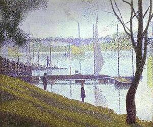 Art Print - The Bridge At Courbevoie