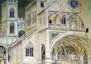 Art Print - The Burial Of St Lucy. Detail