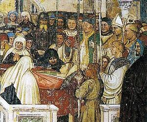 Art Print - The Burial Of St Lucy. Detail