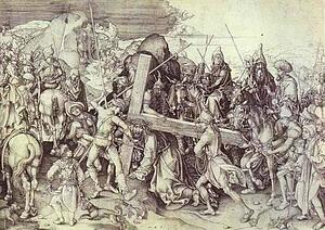 Art Print - The Carrying Of The Cross
