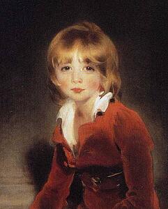 The Children Of Ayscoghe Boucherett. Detail - Art Print Art Print - The Children Of Ayscoghe Boucherett. Detail