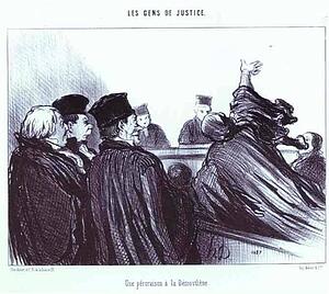 The Conclusion Of A Speech À La Demosthene. From The Series Les Gens De Justice - Art Print Art Print - The Conclusion Of A Speech À La Demosthene. From The Series Les Gens De Justice