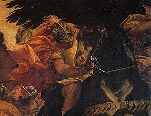 The Conversion Of Saul. Detail - Art Print Art Print - The Conversion Of Saul. Detail