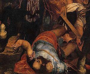 Art Print - The Conversion Of Saul. Detail