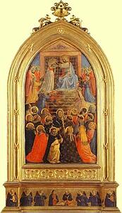 Art Print - The Coronation Of The Virgin