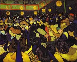 Art Print - The Dance Hall At Arles