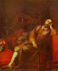 Art Print - The Dream Of The Patrician. Detail