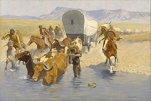 Remington Art Print - The Emigrants