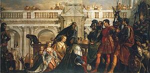 Art Print - The Family Of Darius Before Alexander The Great
