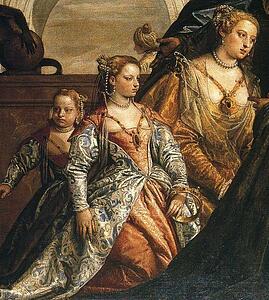 Art Print - The Family Of Darius Before Alexander The Great. Detail