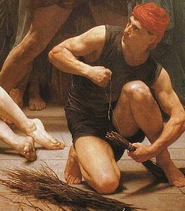 Art Print - The Flagellation Of Christ. Detail