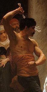 The Flagellation Of Christ. Detail - Art Print Art Print - The Flagellation Of Christ. Detail