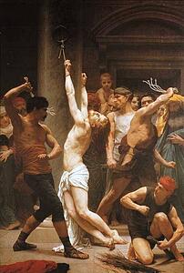 The Flagellation Of Christ - Art Print Art Print - The Flagellation Of Christ