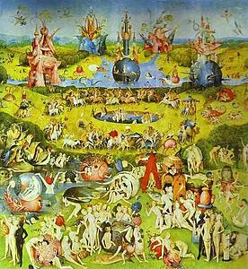 The Garden Of Earthly Delights - Art Print Art Print - The Garden Of Earthly Delights