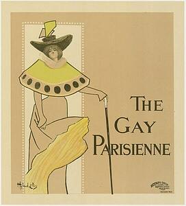  Art Print - The Gay Parisienne