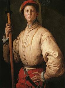 The Halberdier (Cosimo I De' Medici) - Art Print Art Print - The Halberdier (Cosimo I De' Medici)