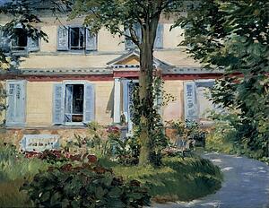 House Art Print - The House At Rueil