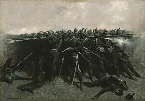 Square Art Print - The Infantry Square